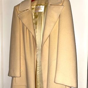 Hal Lewis Chinese Cashmere trench